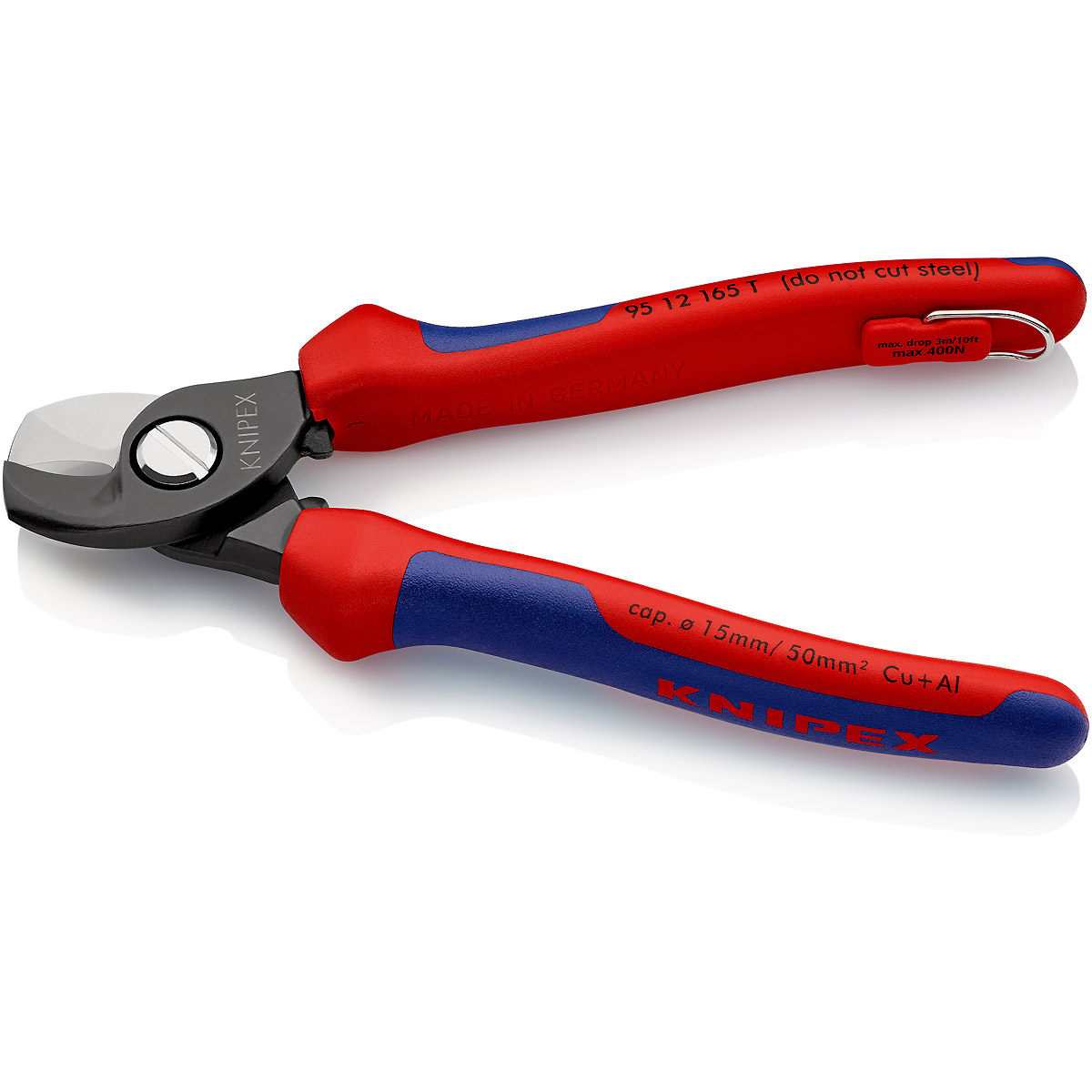 KNIPEX Kabelschere mit Befestigungsöse