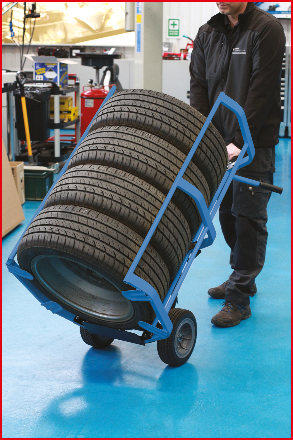KS Tools Räder-und Fasswagen, 280kg