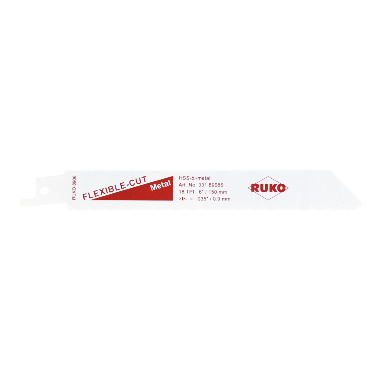 RUKO Säbelsägeblatt RUKO 8908 HSS-Bimetall