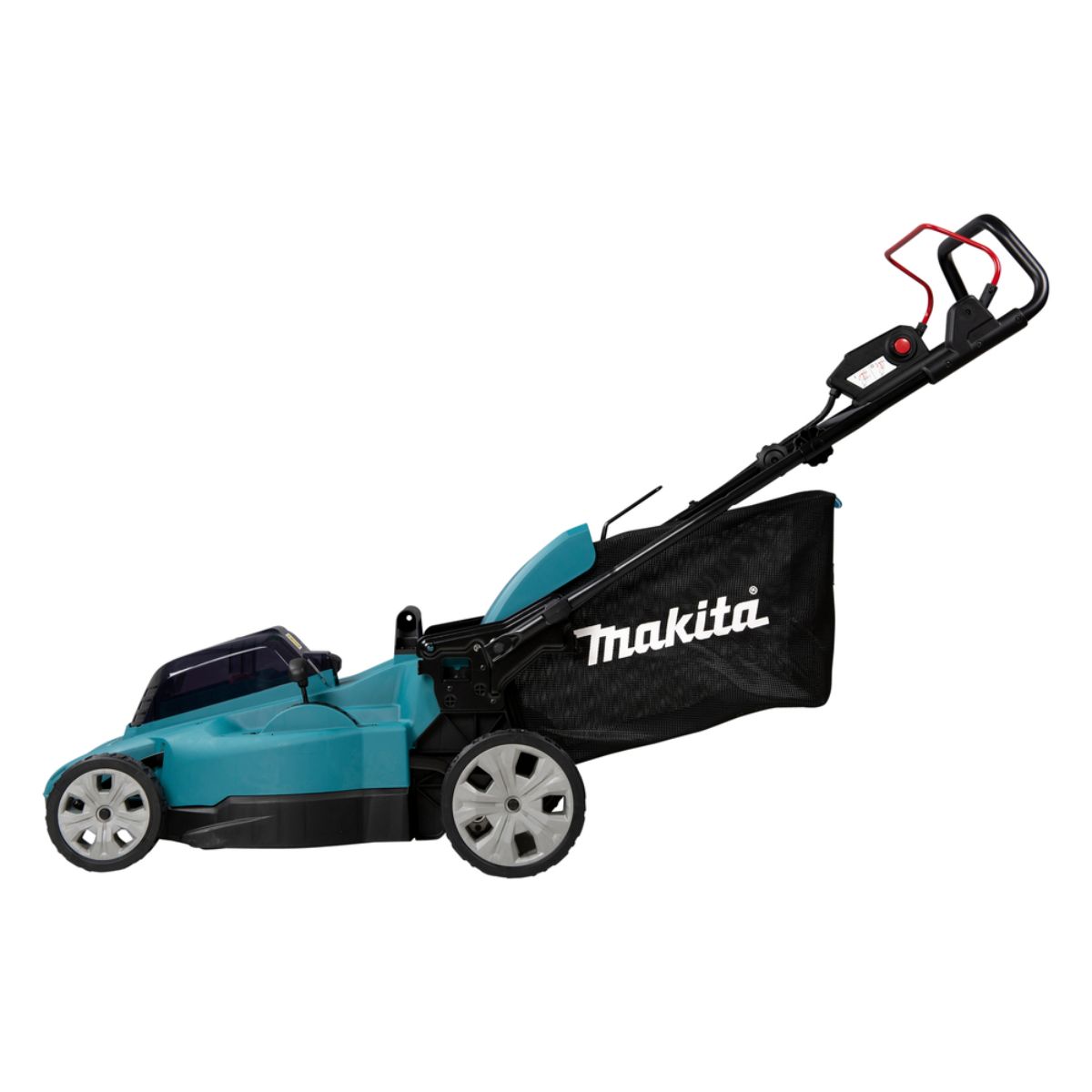 Makita Akku-Rasenmäher 2x18V / 5,0 Ah, 2 Akkus + Ladegerät DLM480PT2