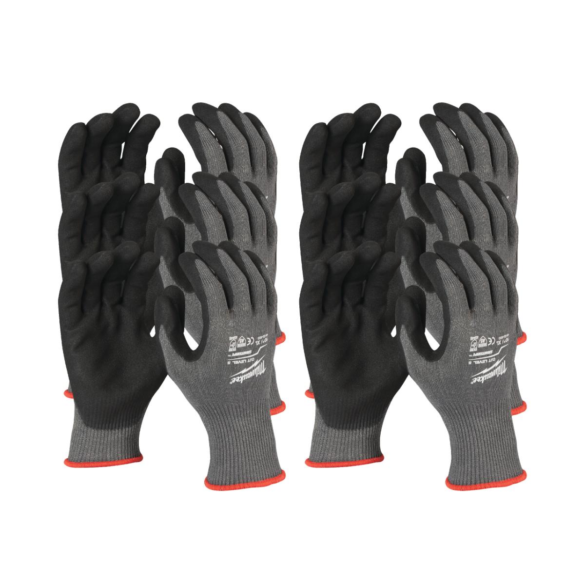 Milwaukee - Schnittschutzhandschuhe Klasse 5 XXL/11 , 12 Stück