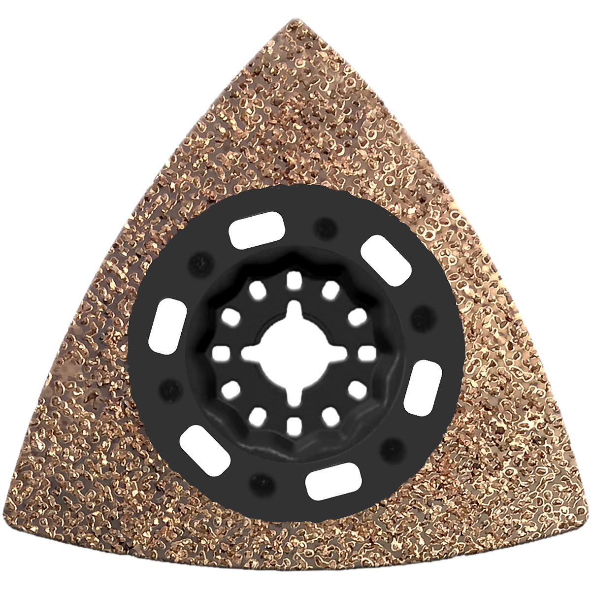 Bosch Carbide-RIFF Schleifplatte AVZ 90 RT2, 90 mm, 10er-Pack
