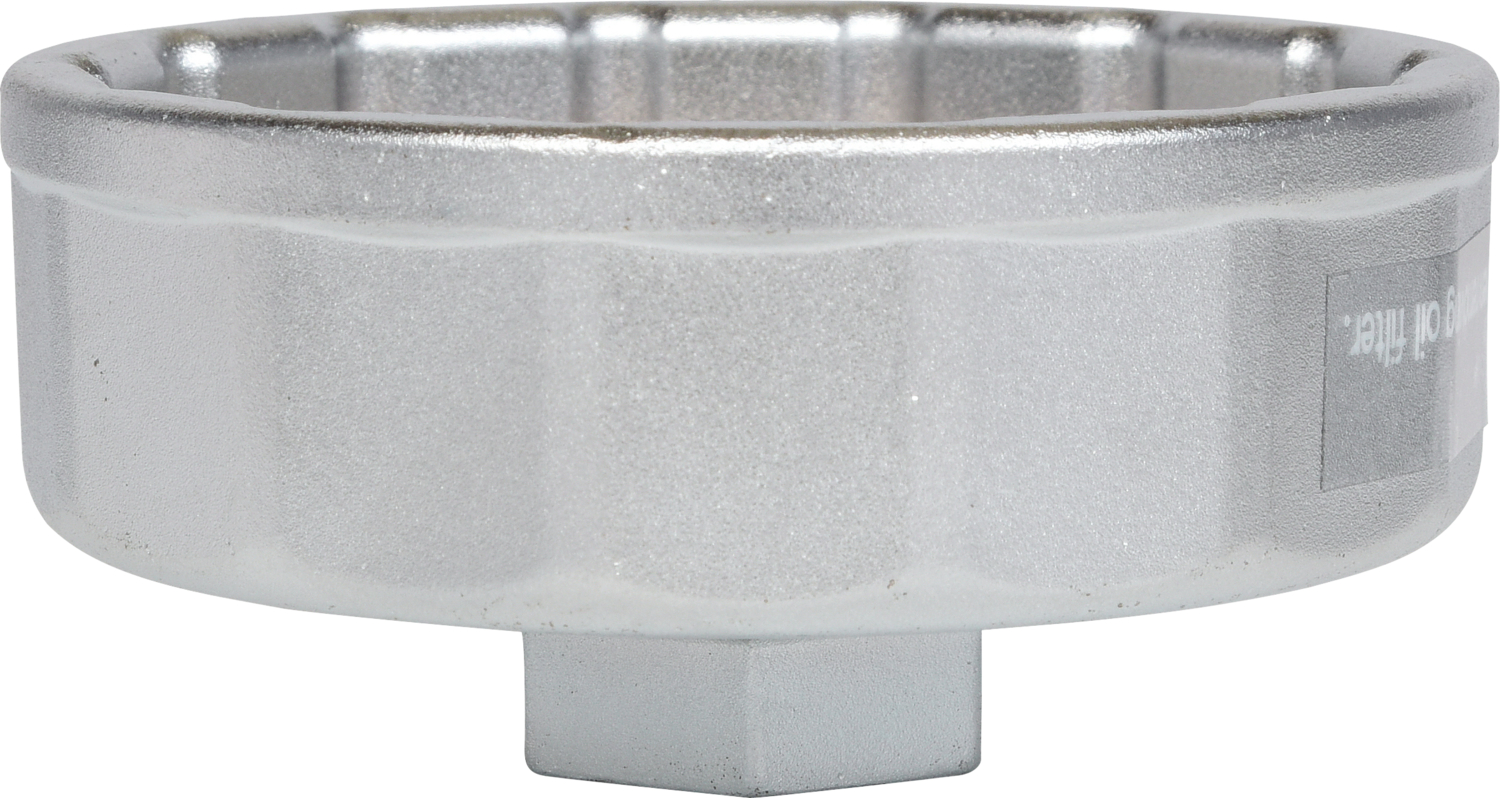 KS Tools 3/8" Ölfilterschlüssel, SW 74,2mm, 14 Flächen