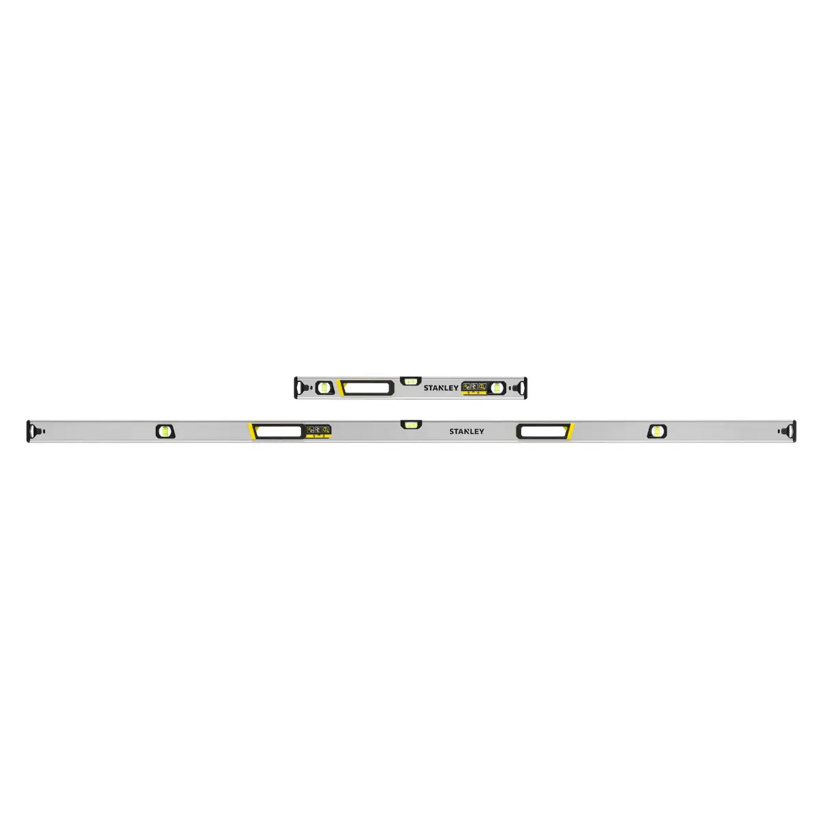 STANLEY FATMAX Xtreme Hohlprofil-Wasserwaagen - Promo Packs - 2er Pack (60cm und 200cm)