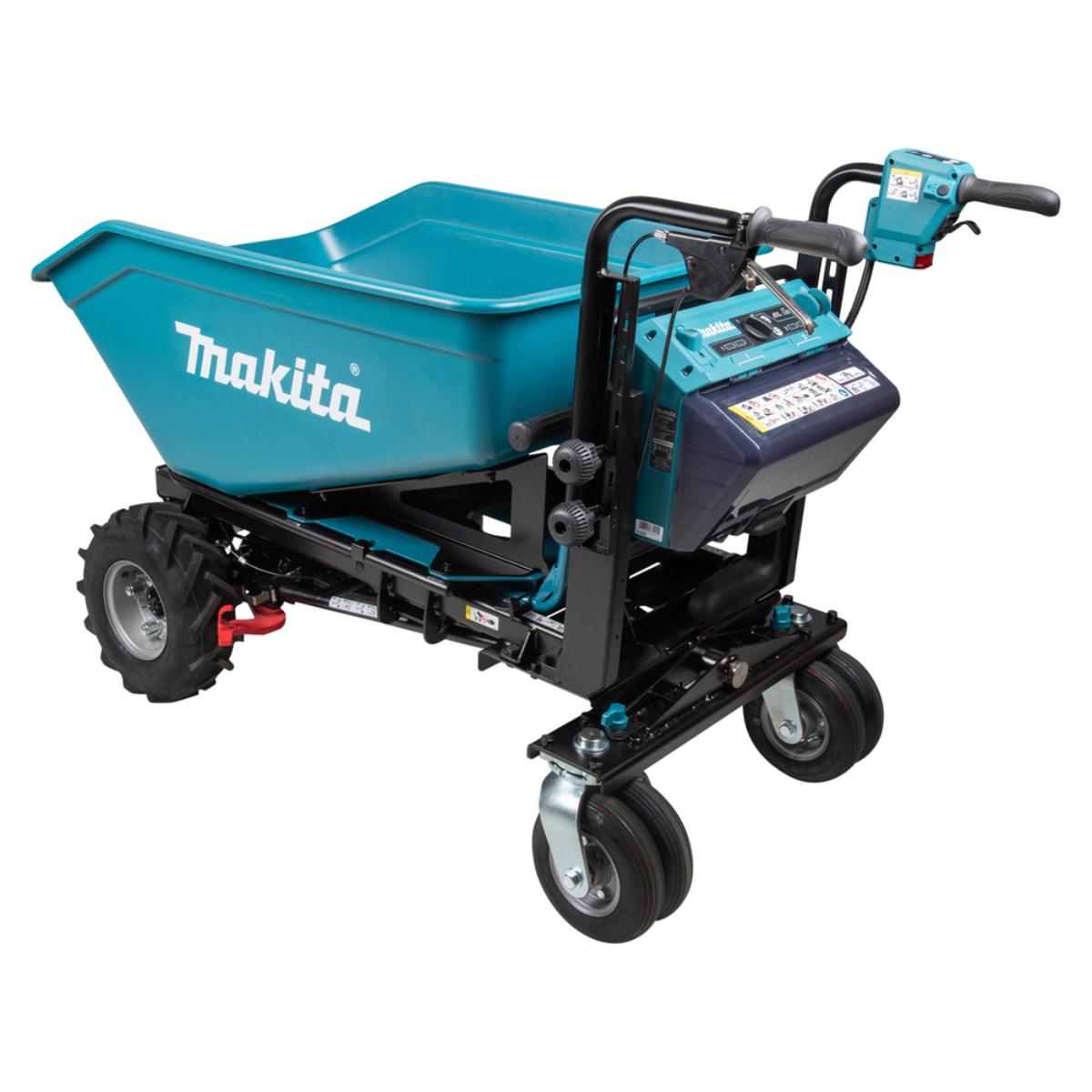 Makita Akku-Schubkarre 2x18V - 300 kg - 0-1,5/3,5 km/h - DCU602Z
