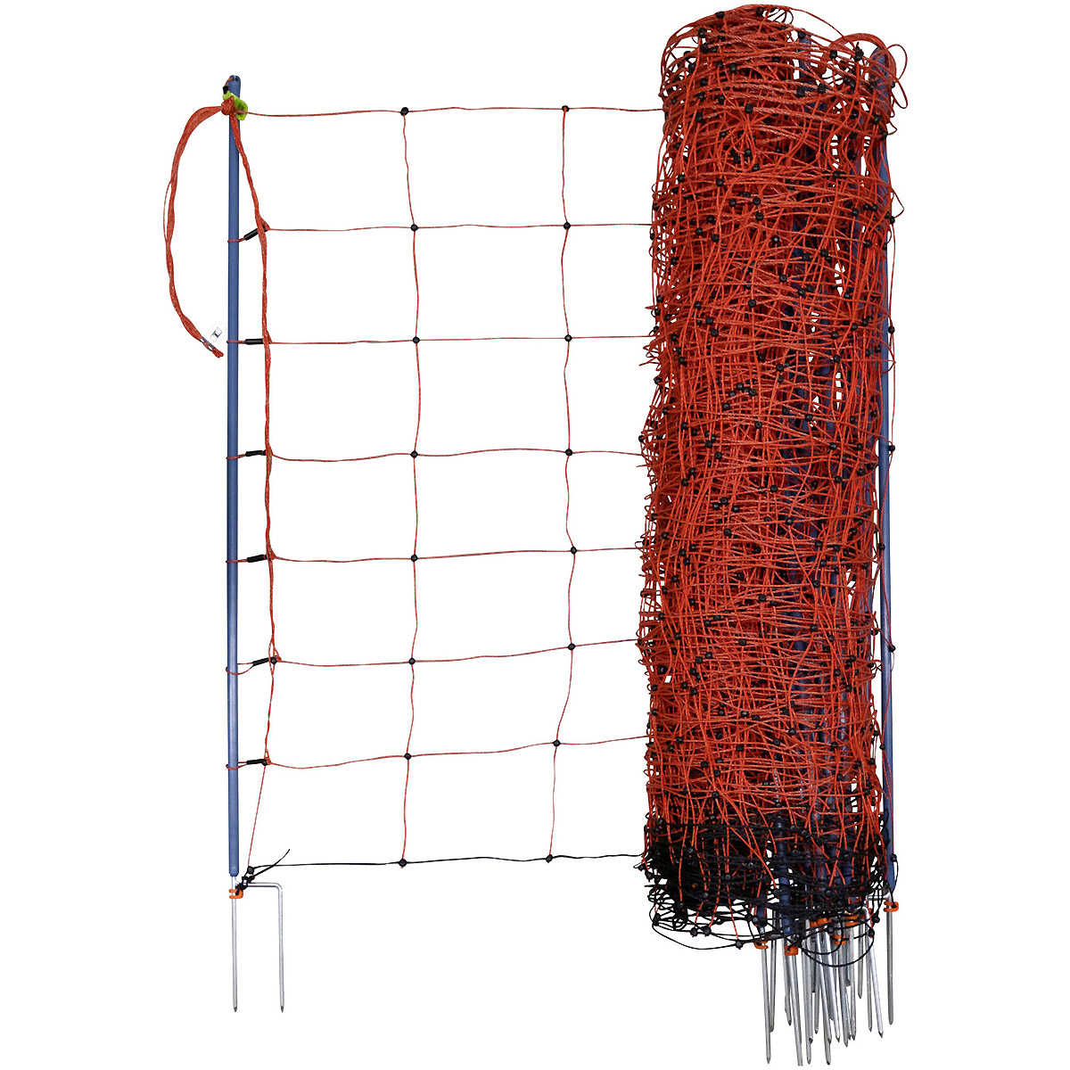 Kerbl OviNet Premium, 50m, orange, Doppelspitze
