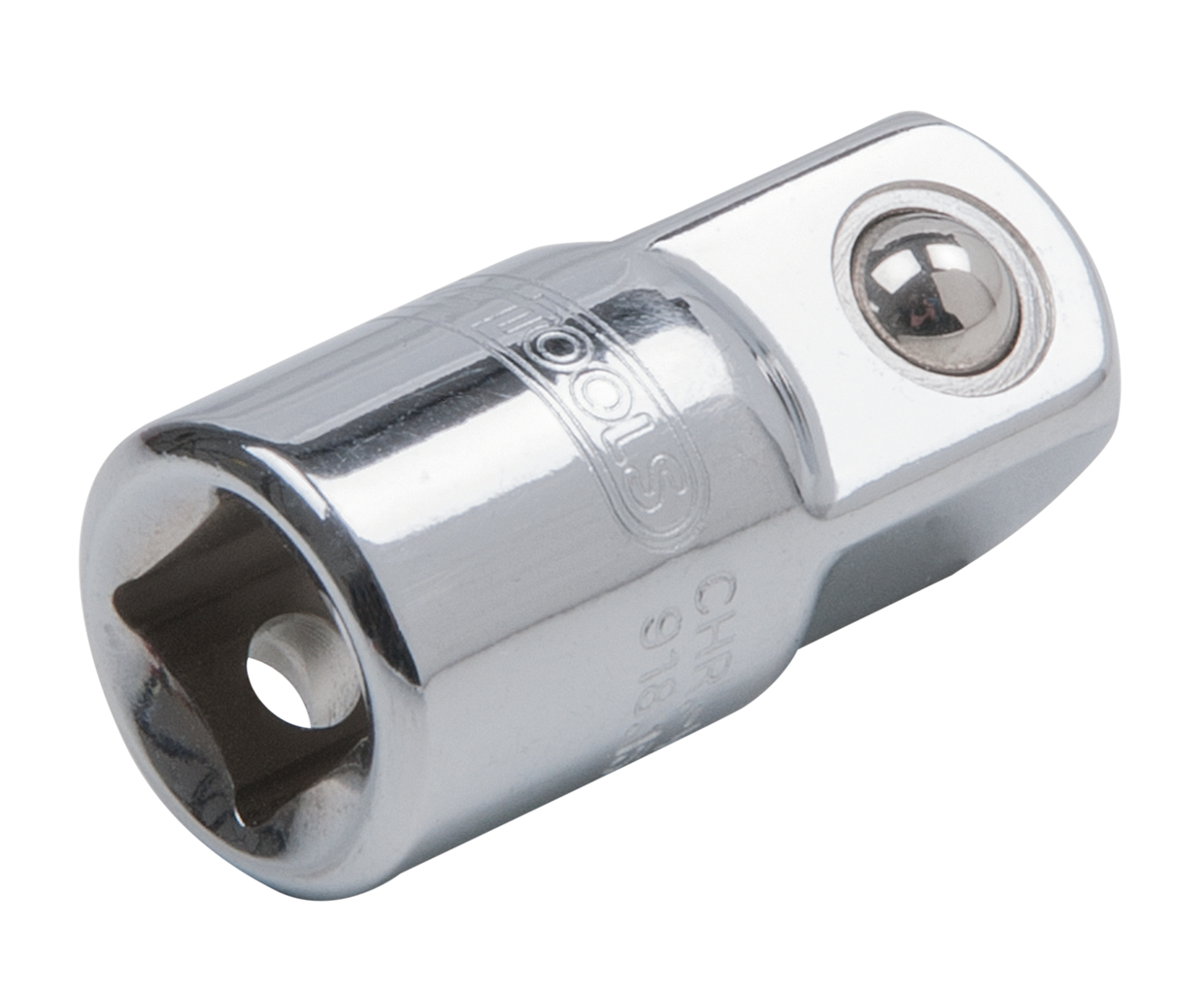 KS Tools 3/8" CHROMEplus Vergrößerungsadapter, 3/8"Fx1/2"M
