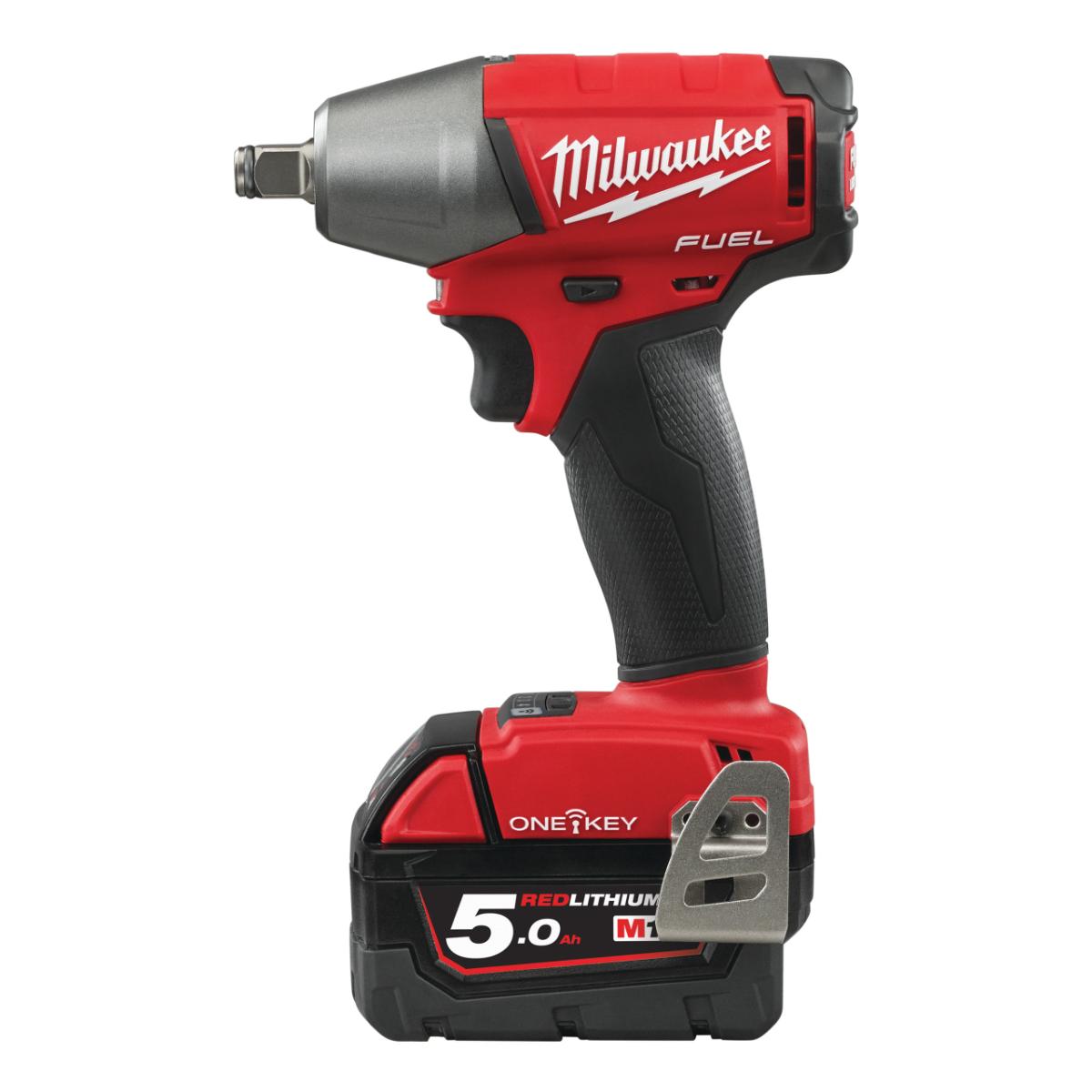Milwaukee ONE KEY Akku-Schlagschrauber 1/2" Vierkant Sprengring M18 ONEIWF12-502X
