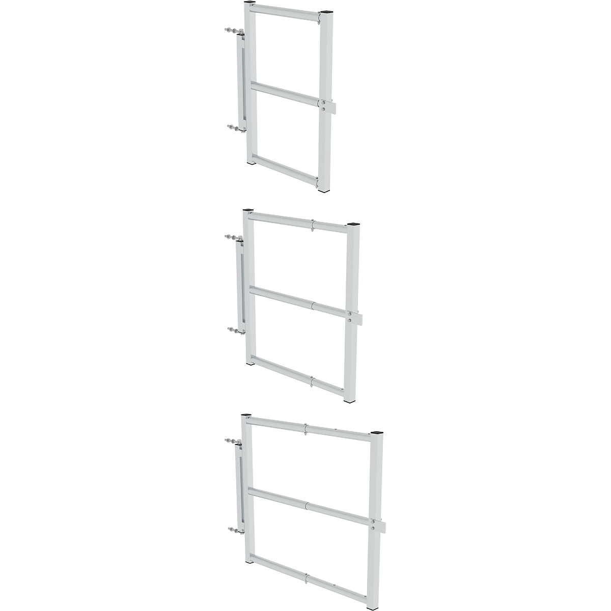 Munk Sicherungstüre teleskopierbar für Plattformbreite 600 mm / 800 mm / 1000 mm