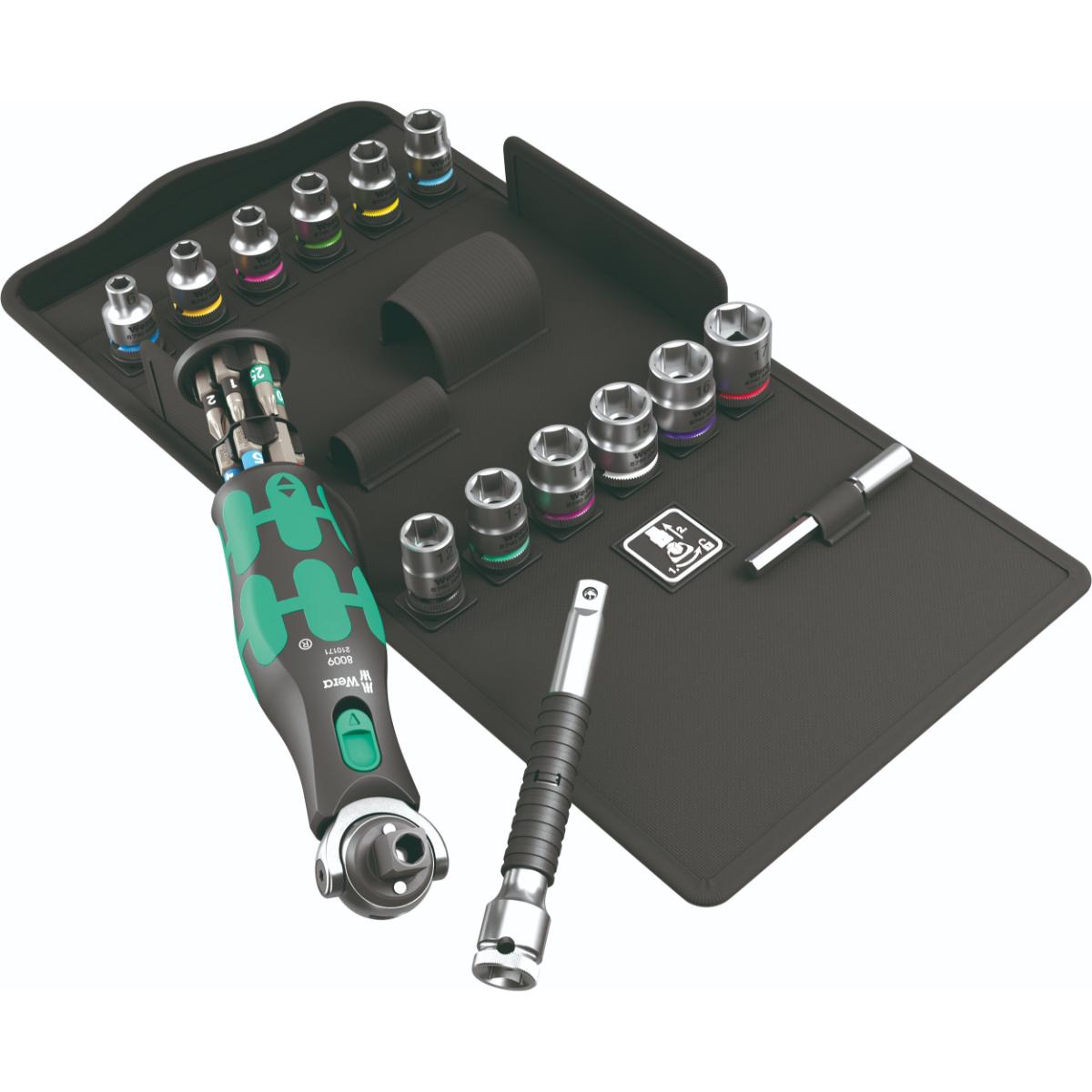 Wera 8009 Zyklop Pocket Set 3, 27-teilig