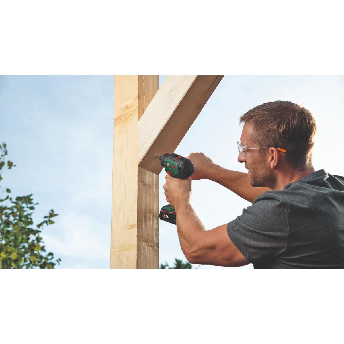 Bosch Akku-Bohrschrauber AdvancedDrill 18V-80 QuickSnap,2 x Akku PBA 18V 2.5Ah