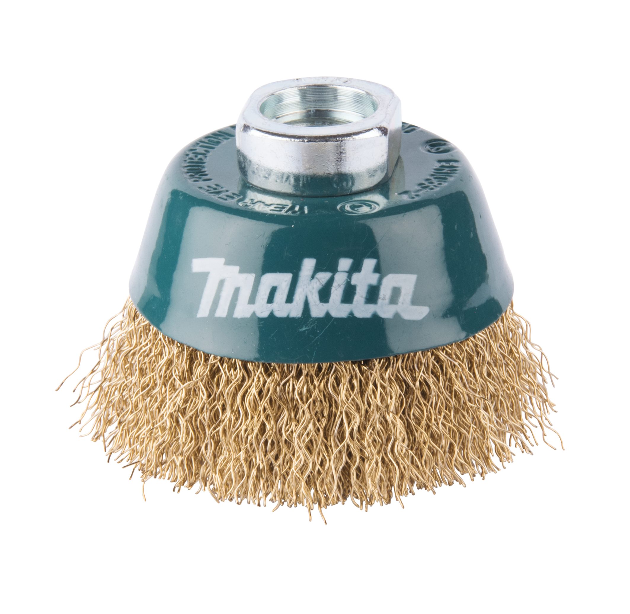 Makita Topfbürste, 60 mm - gewellt - Messing - M14 - D-39746