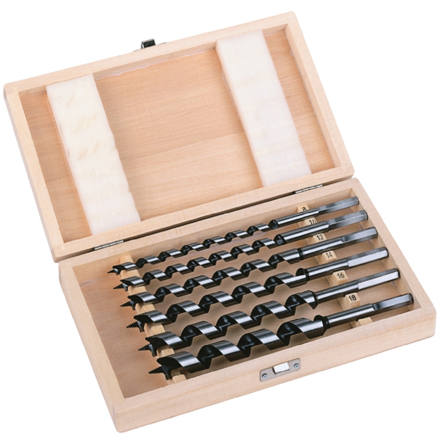 Milwaukee - WS-Holz Schlangenbohrer Kassette 6-teiliges Set