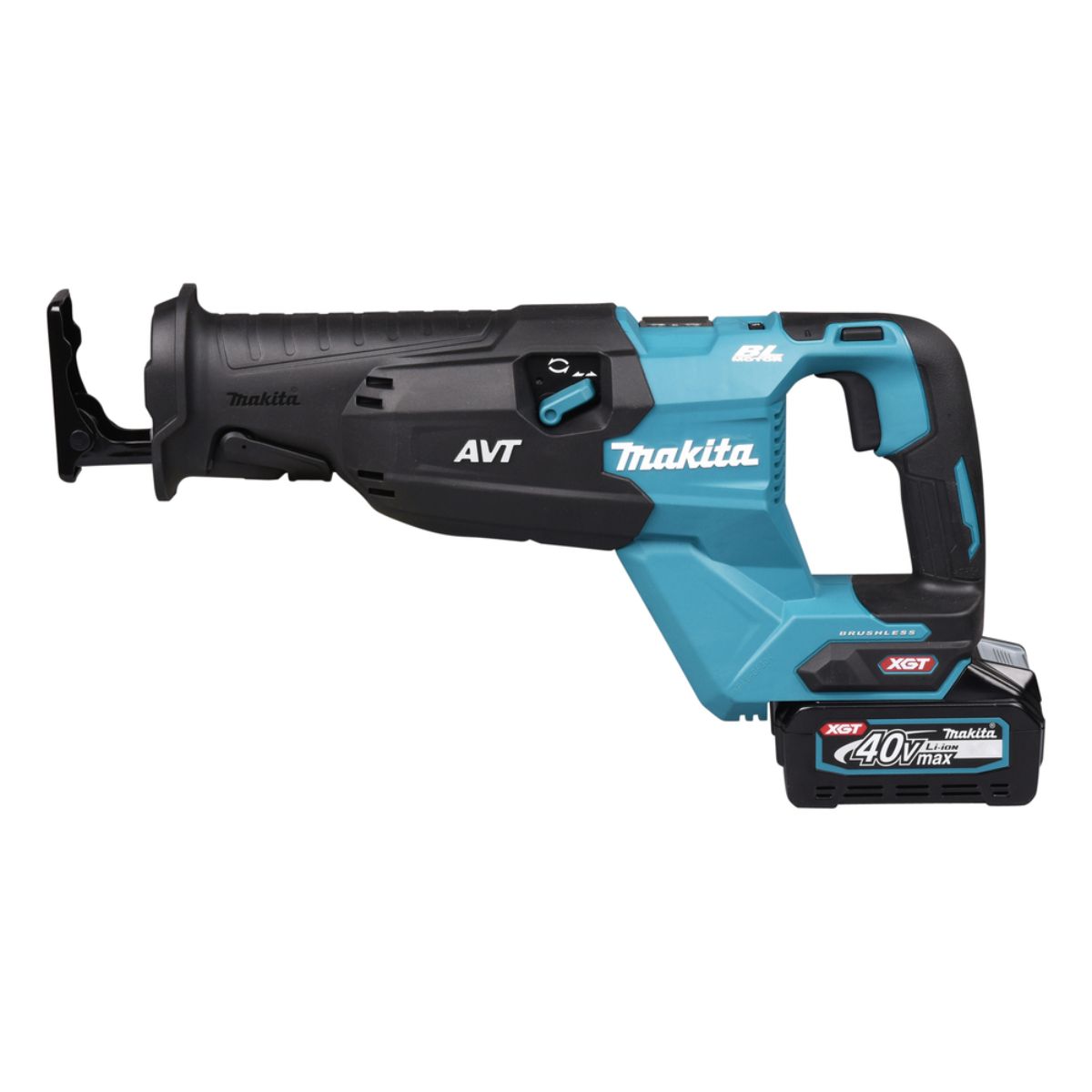 Makita Akku-Reciprosäge XGT 40V max. / 4,0 Ah, 2 Akkus + Ladegerät im Transportkoffer JR002GM201