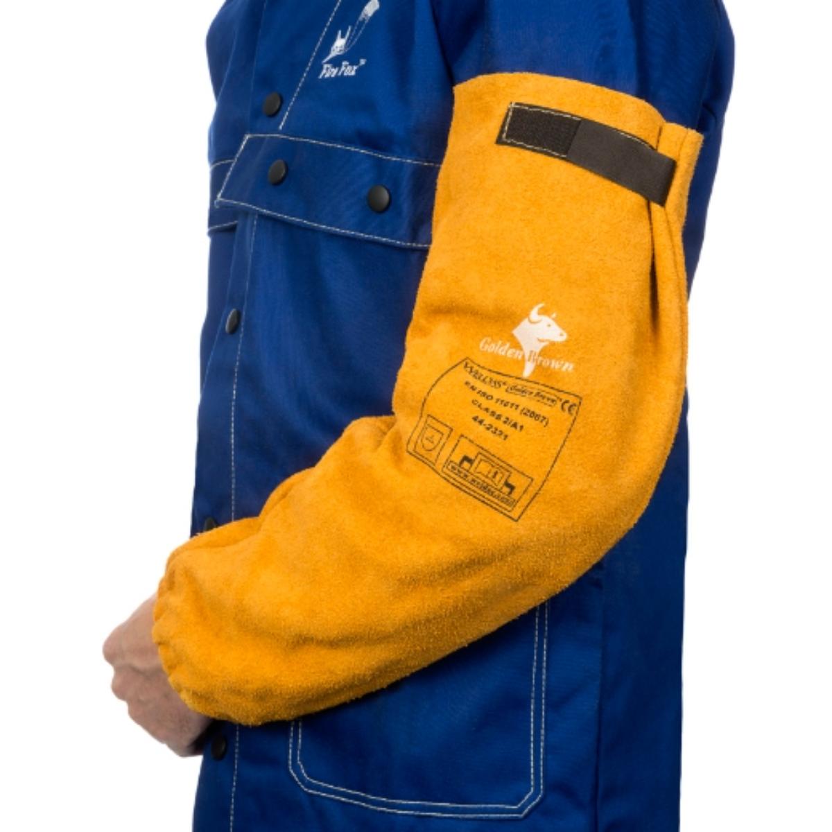 ELMAG Schweißerschutz Ärmel Golden Brown WELDAS 44-2321 XL