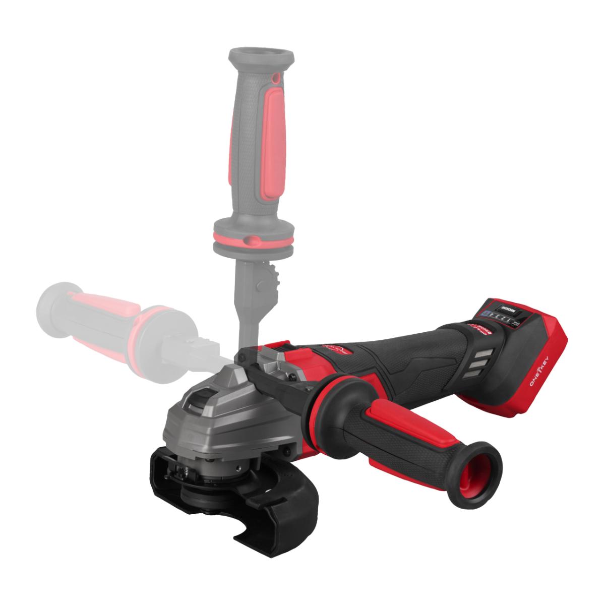 Milwaukee M18 FUEL ONE - KEY Akku - Sicherheitswinkelschleifer, M18FSAGSVO125X - 0X