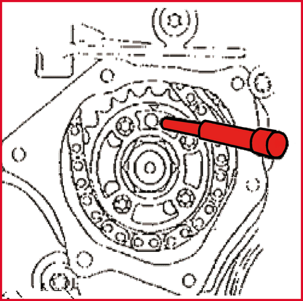 KS Tools Motoreinstell-Werkzeug-Satz für Isuzu - GM - Opel - Saab, 32-tlg
