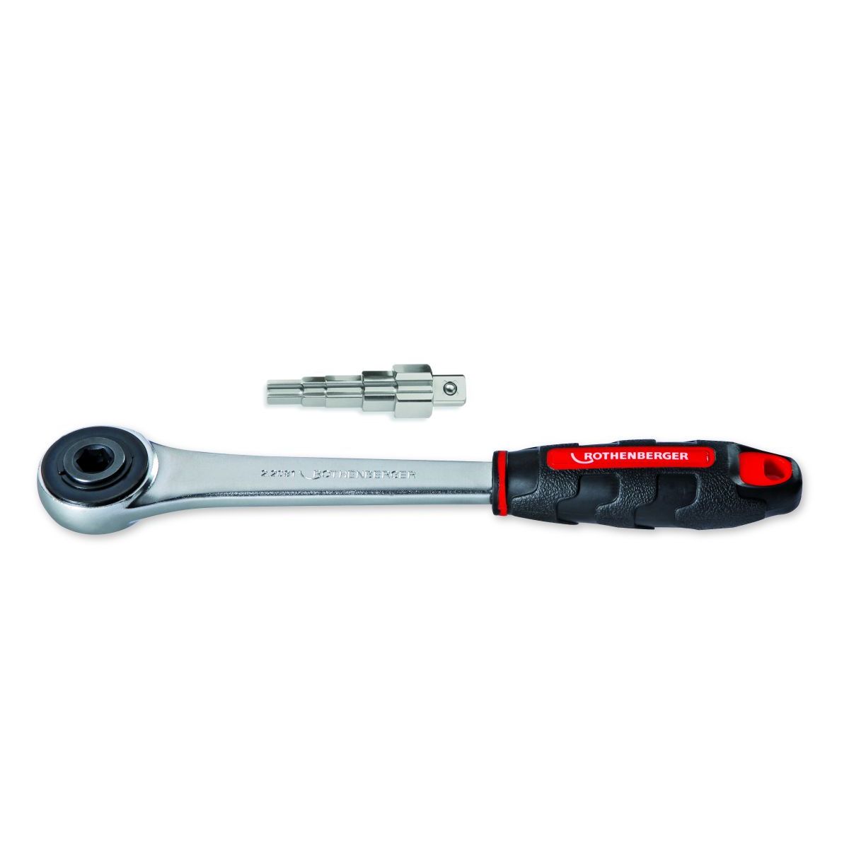 ROTHENBERGER Uni-Stufenschlüssel-Set mit Ratsche, 3/8-1"