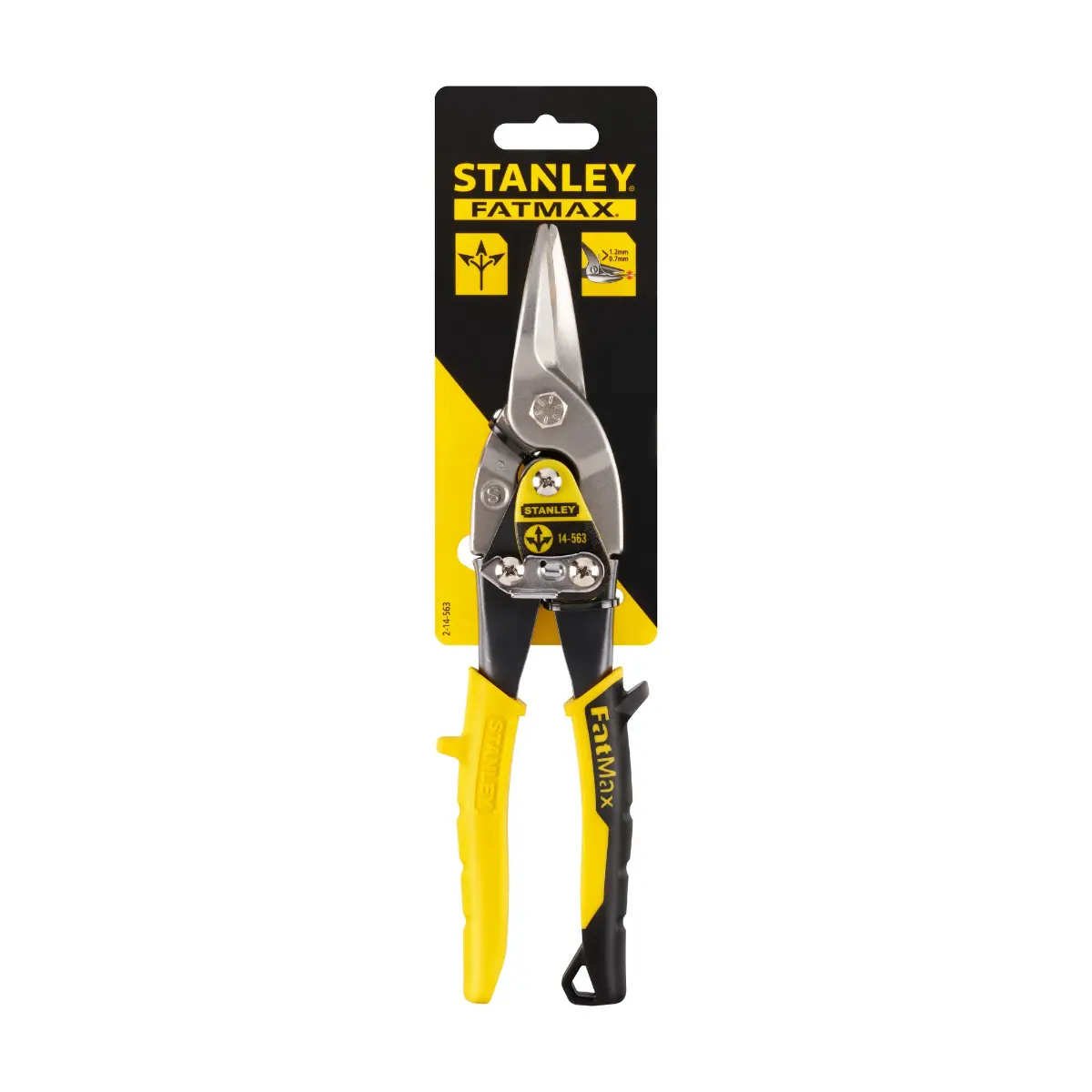 STANLEY FATMAX Blechschere 250 mm geradeschneidend (gelb)