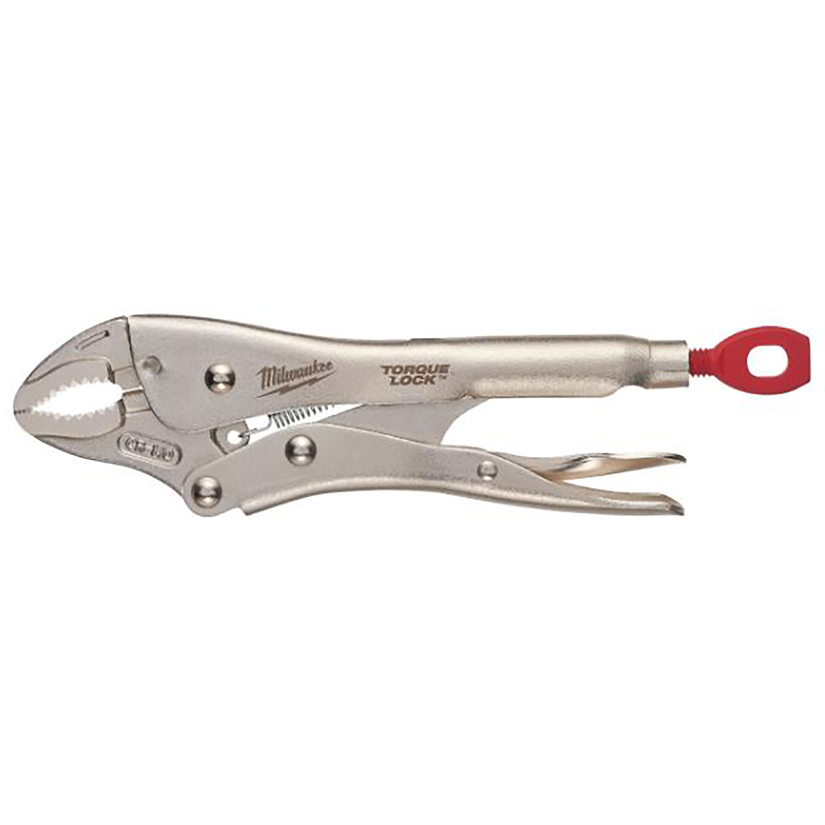 Milwaukee Gripzange TORQUE LOCK mit gebogenen Backen L 102 mm