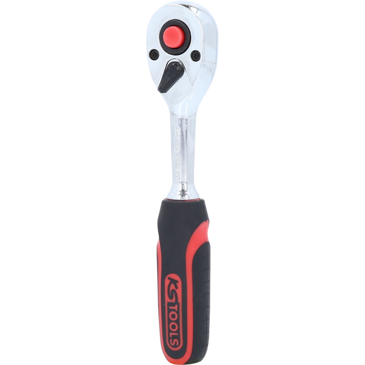 KS Tools 1/4" CHROMEplus Umschaltknarre, 72 Zahn, Kunststoffgriff