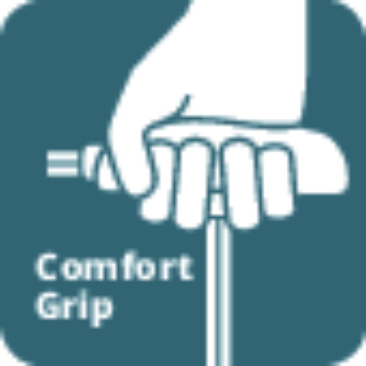 Wiha Stiftschlüssel mit Quergriff Set ComfortGrip Sechskant 6-teiliges Set mit Seitenabtrieb, mattverchromt