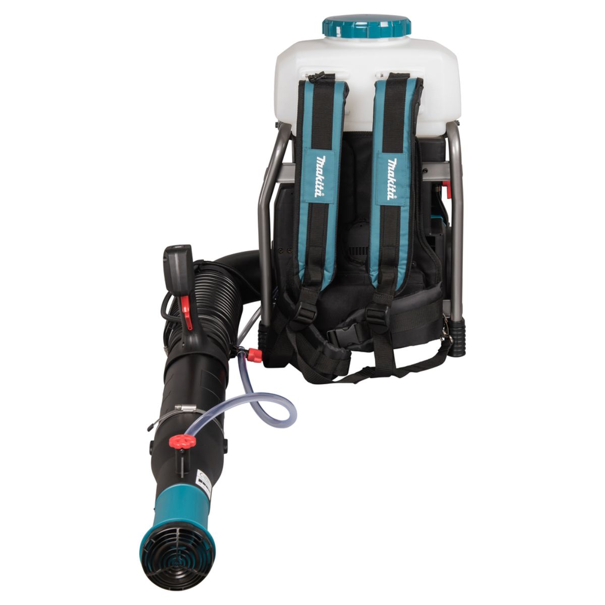 Makita PM001GL202 Akku-Rucksacksprühgerät 40V max. / 8,0 Ah, 2 Akkus + Doppelladegerät PM001GL202