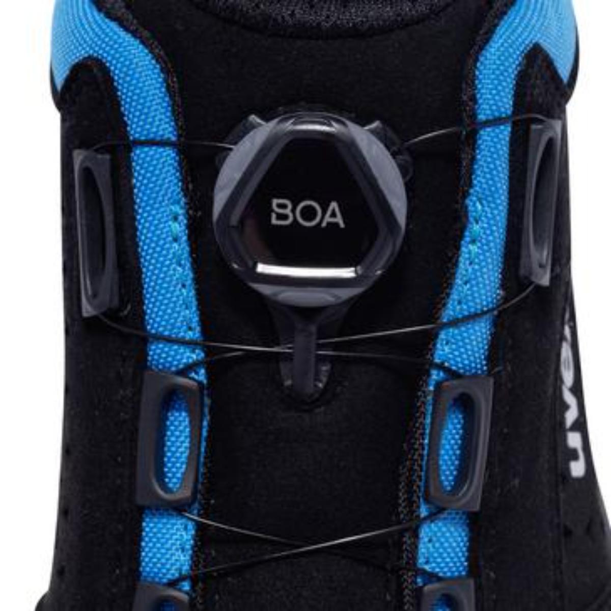 uvex 2 xenova BOA Sicherheitsschuh S1P Halbschuh gelocht