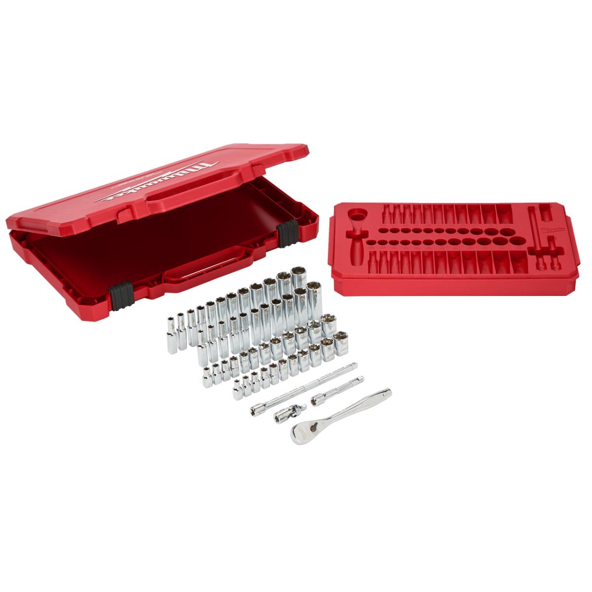 Milwaukee - 1/4 Steckschlüssel Set SAE+Metr. - 4932464944