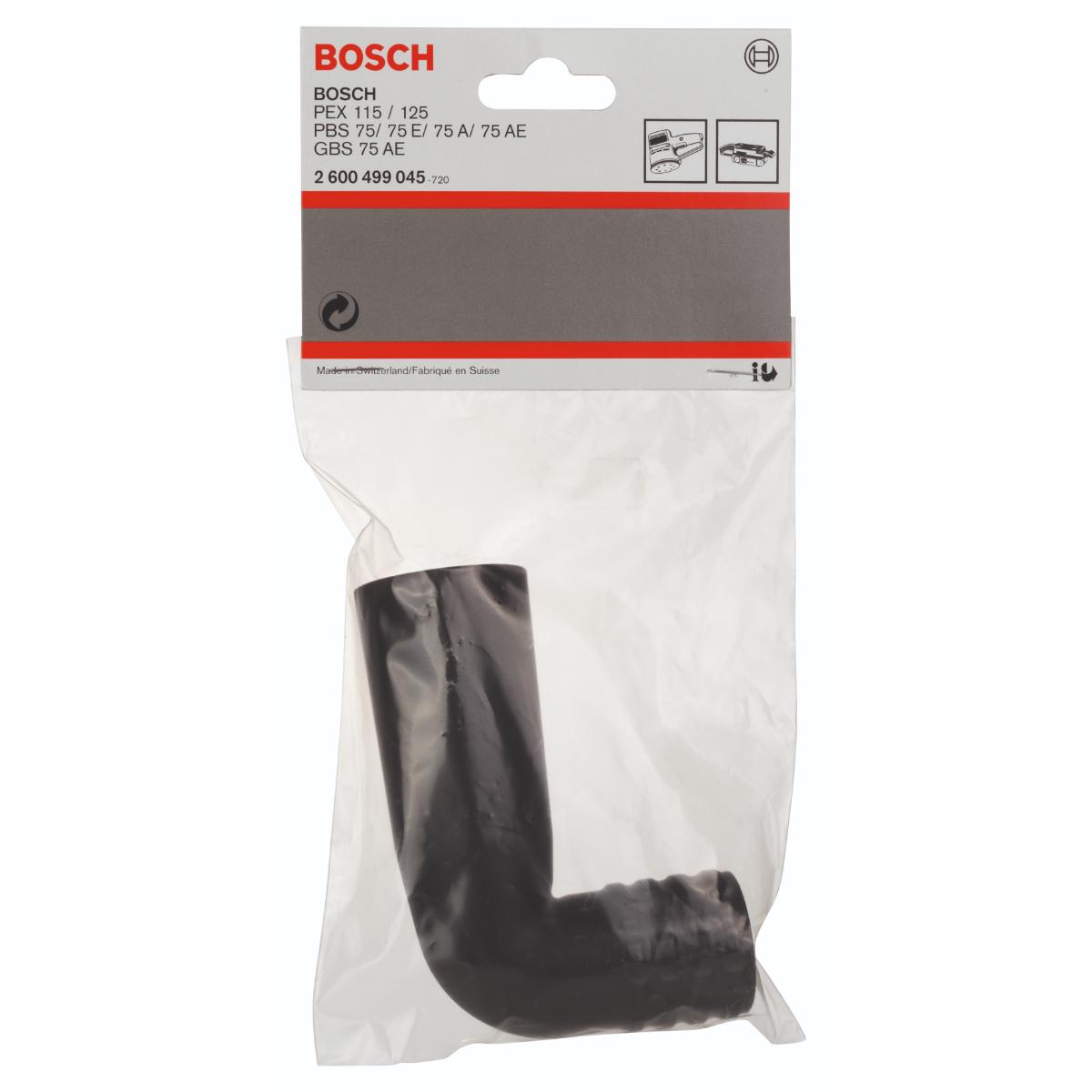 Bosch Anschlussstutzen GBS 75 Adapter für Schlauchdurchmesser 35mm