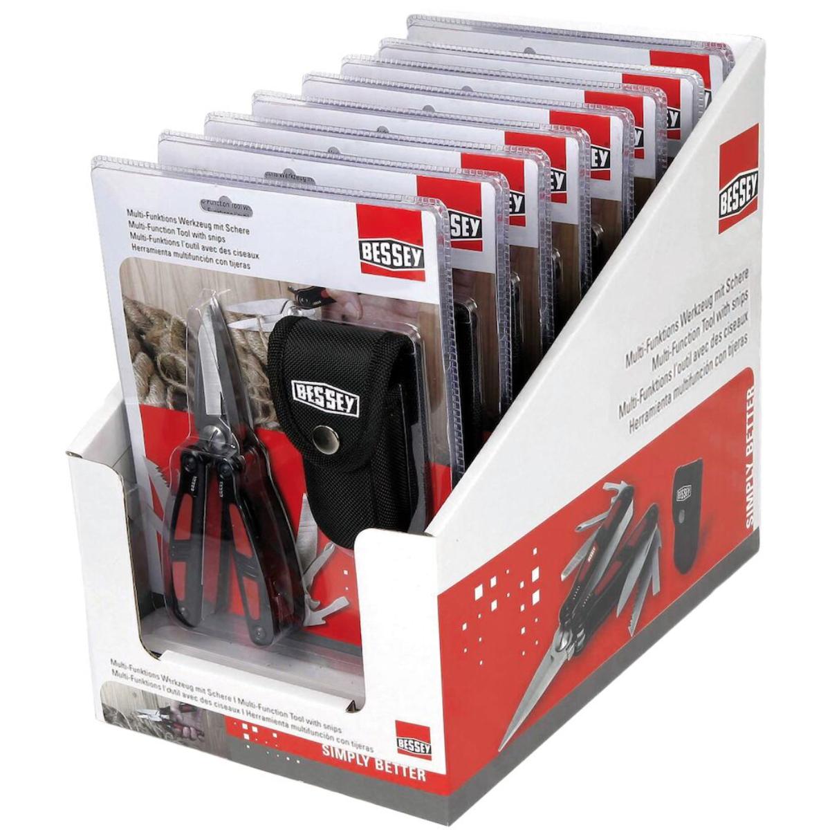 BESSEY Multifunktionswerkzeug mit großer Schere