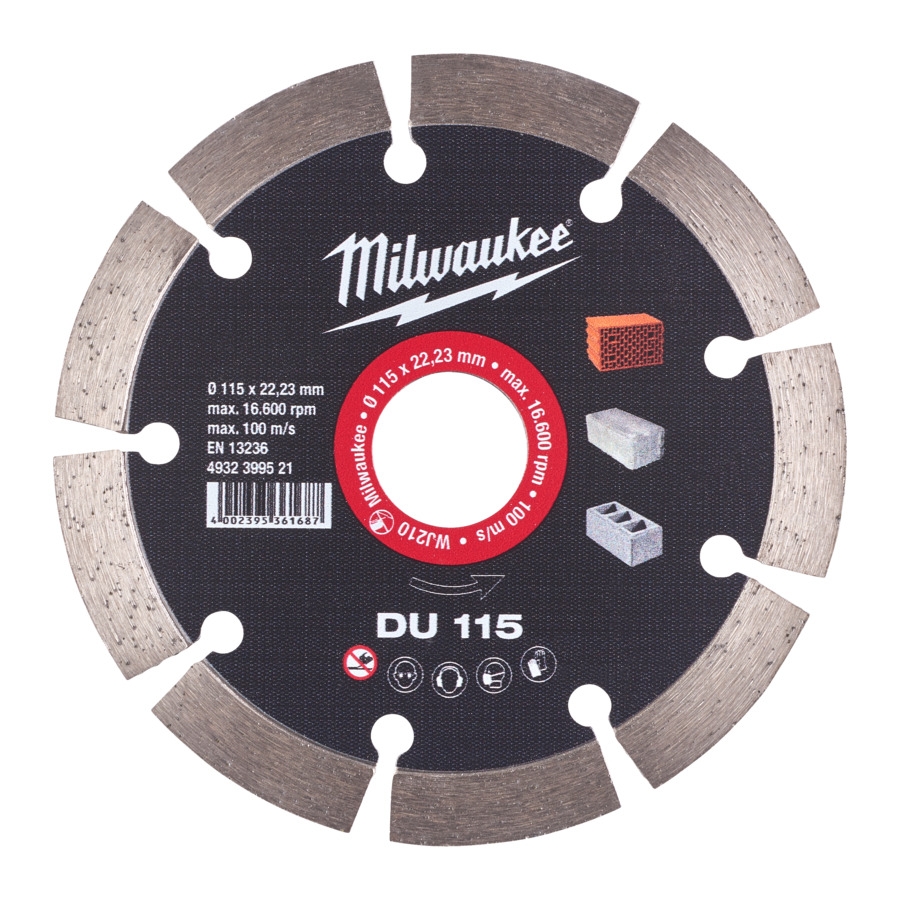 Milwaukee - DIAMANTTRENNSCHEIBE DU115 - 4932399521
