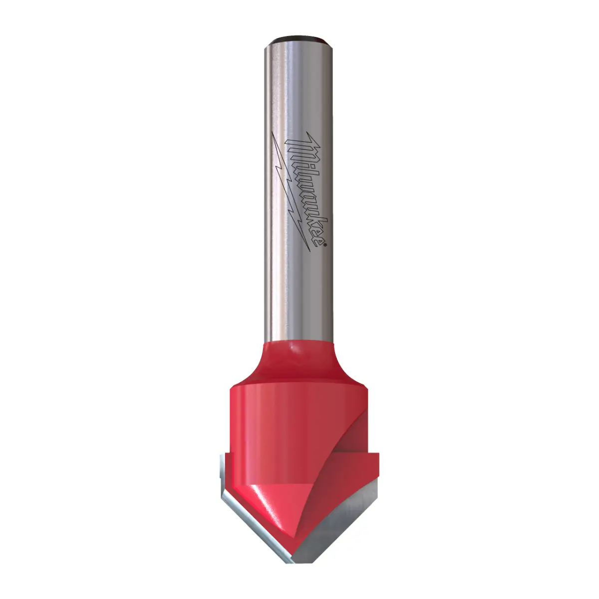 Milwaukee V-Nutfräser für Aluminium 8 mm Schaft 18 x 60 mm