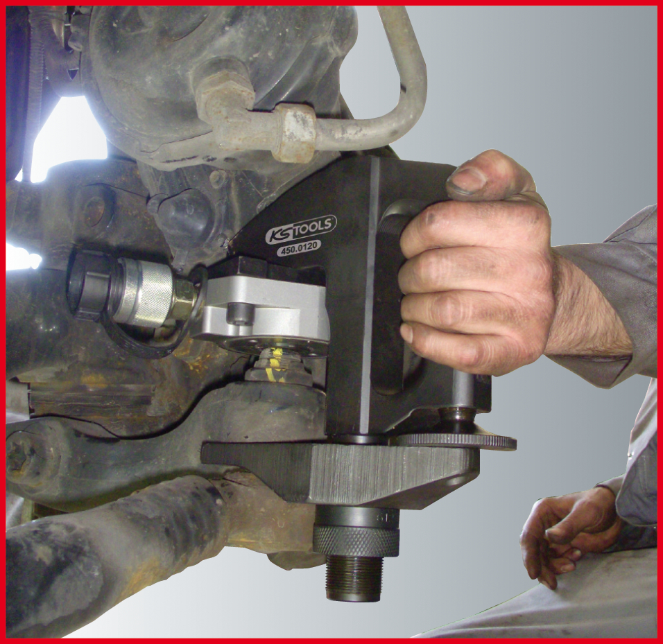 KS Tools Hydraulischer Kugelgelenk-Ausdrücker-Satz, 6-tlg