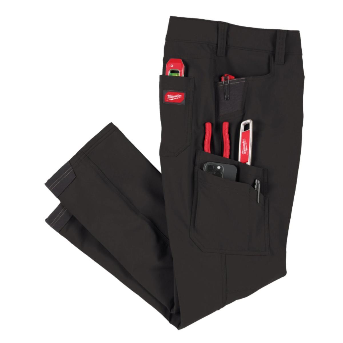 Milwaukee FREEFLEX Stretch-Arbeitshose schwarz Größe 64