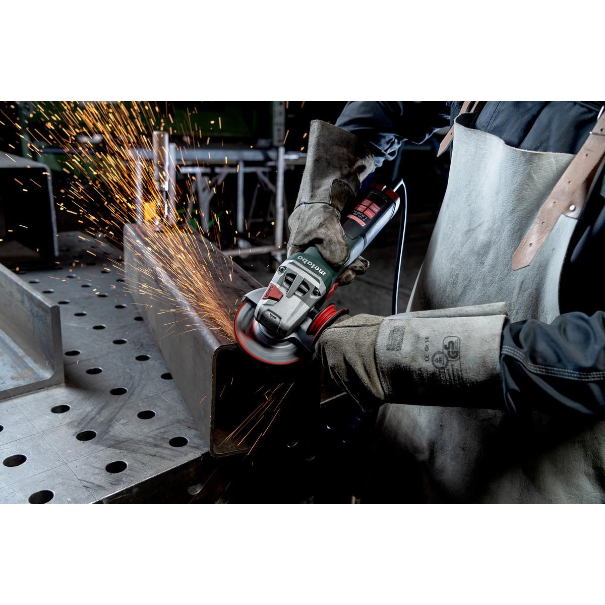 Metabo Winkelschleifer WE 19-125 Q M-Brush mit Schnellspannnmutter - Karton