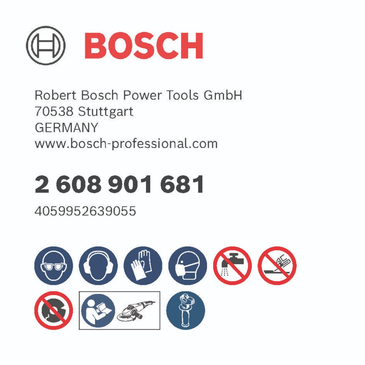 Bosch EXPERT Carbide Multi Wheel Trennscheibe, 180 mm, 22,23 mm
