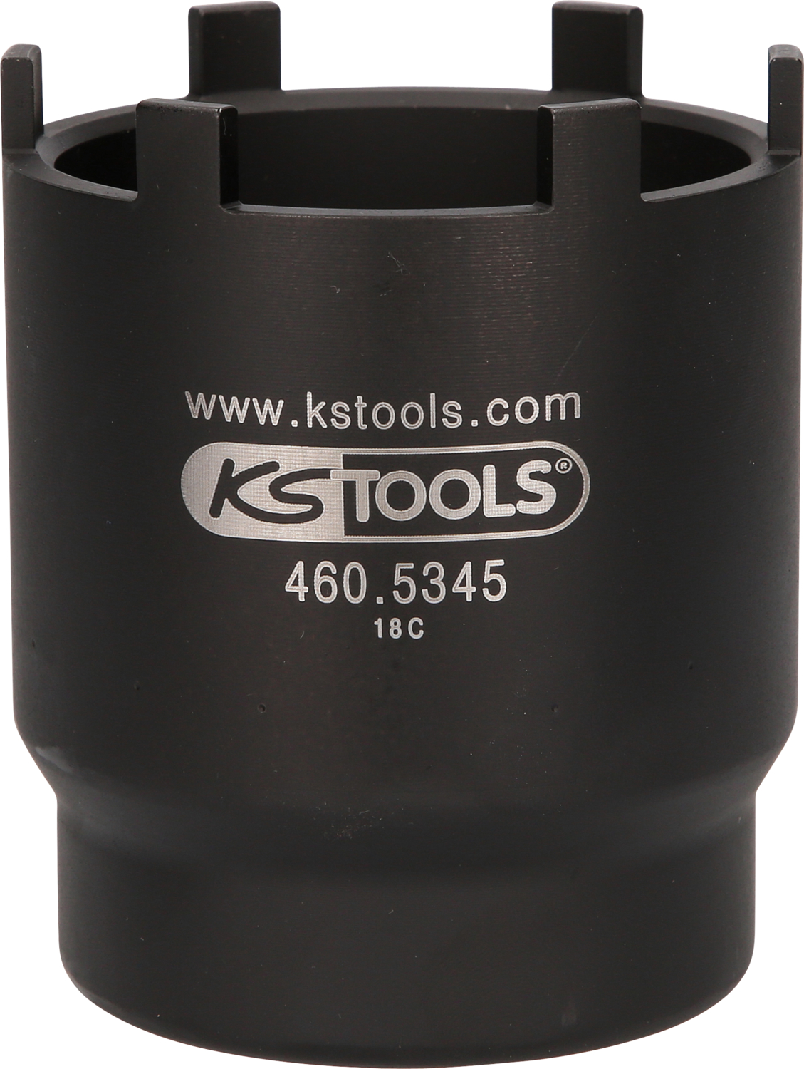 KS Tools 1" Nutmuttern-Schlüssel mit 6 Zapfen für Mercedes und MAN, Ø 77-84 mm