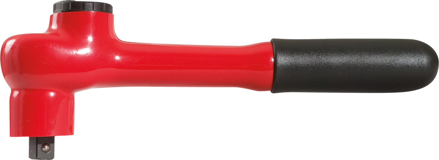 KS Tools 1-4" Umschaltknarre mit Schutzisolierung, 32 Zahn
