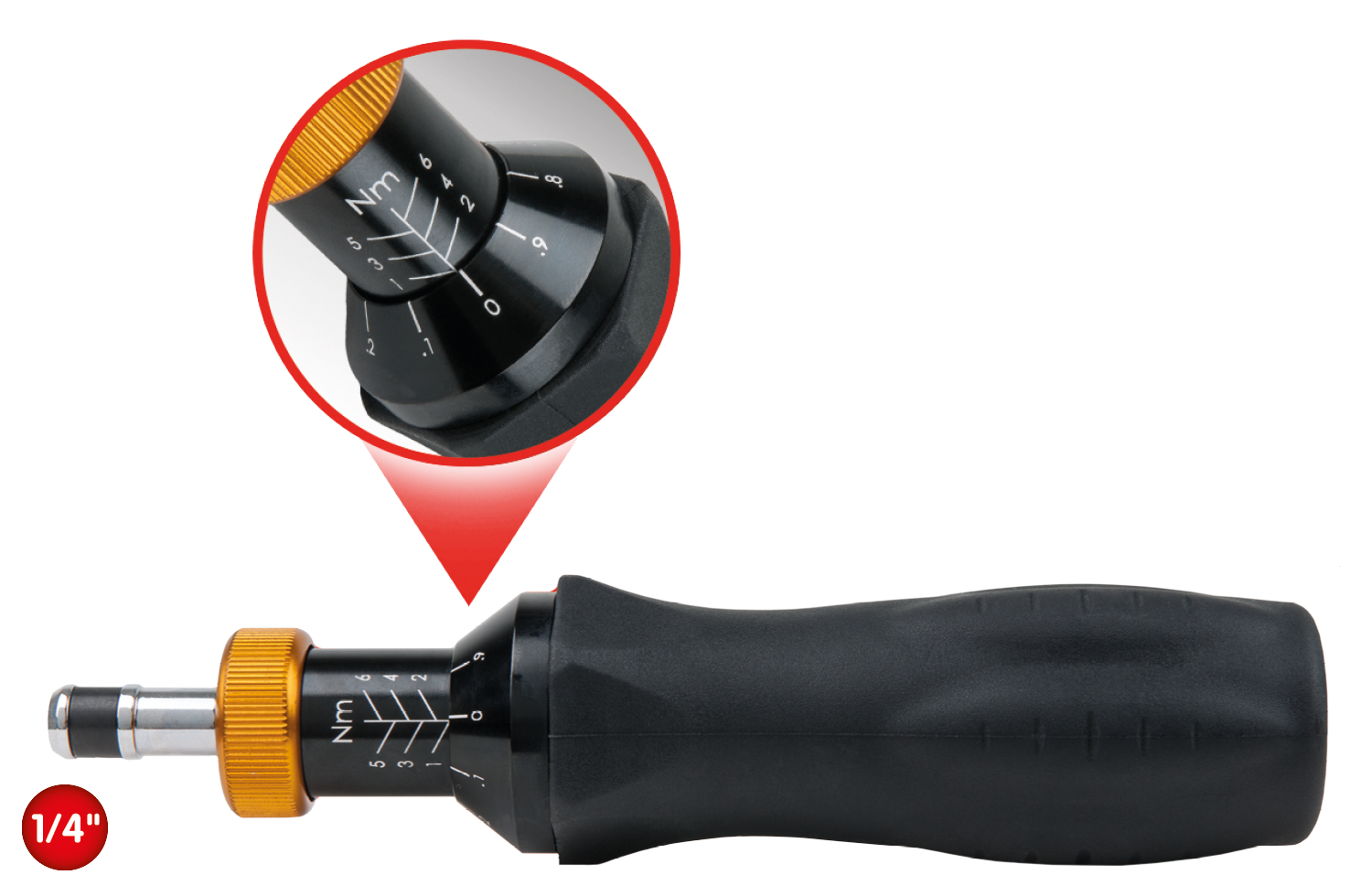 KS Tools 1/4" Drehmomentschraubendreher