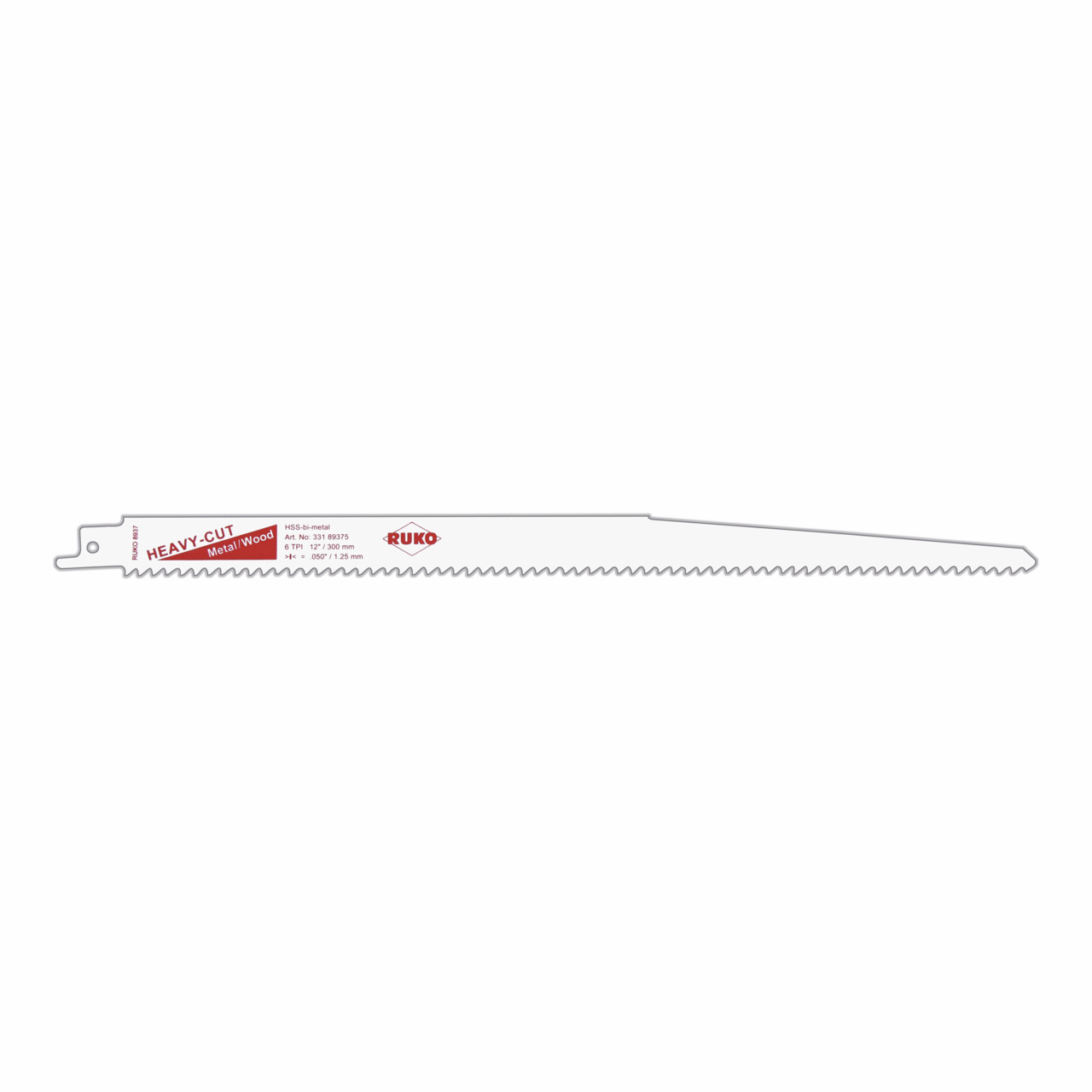 RUKO Säbelsägeblatt RUKO 8937 HSS-Bimetall