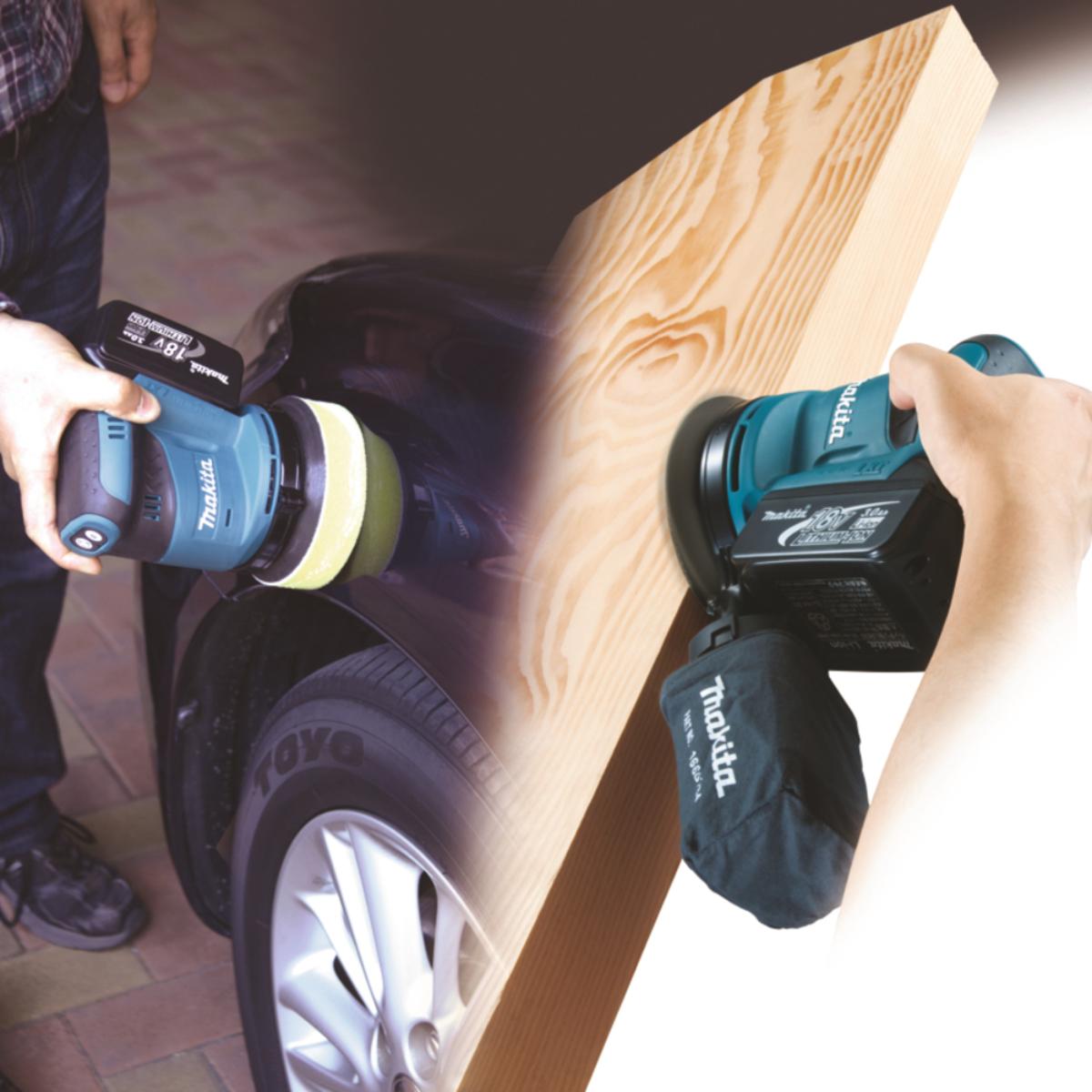 Makita Akku-Exzenterschleifer 18V - 125 mm - DBO180RTJ