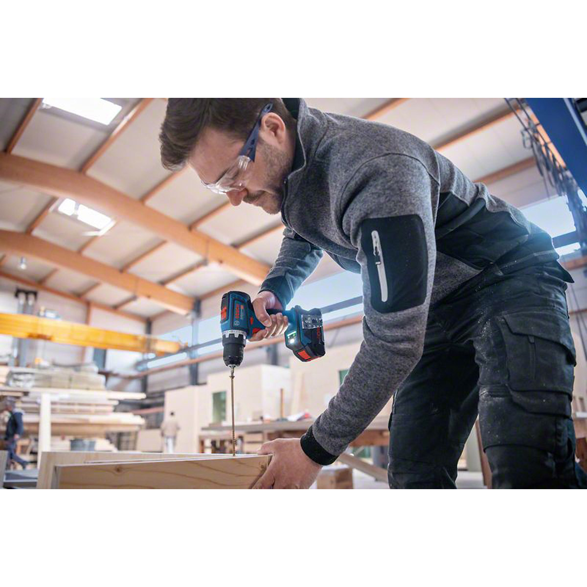 Bosch Akku-Bohrschrauber GSR 18V-90 C mit L-BOXX
