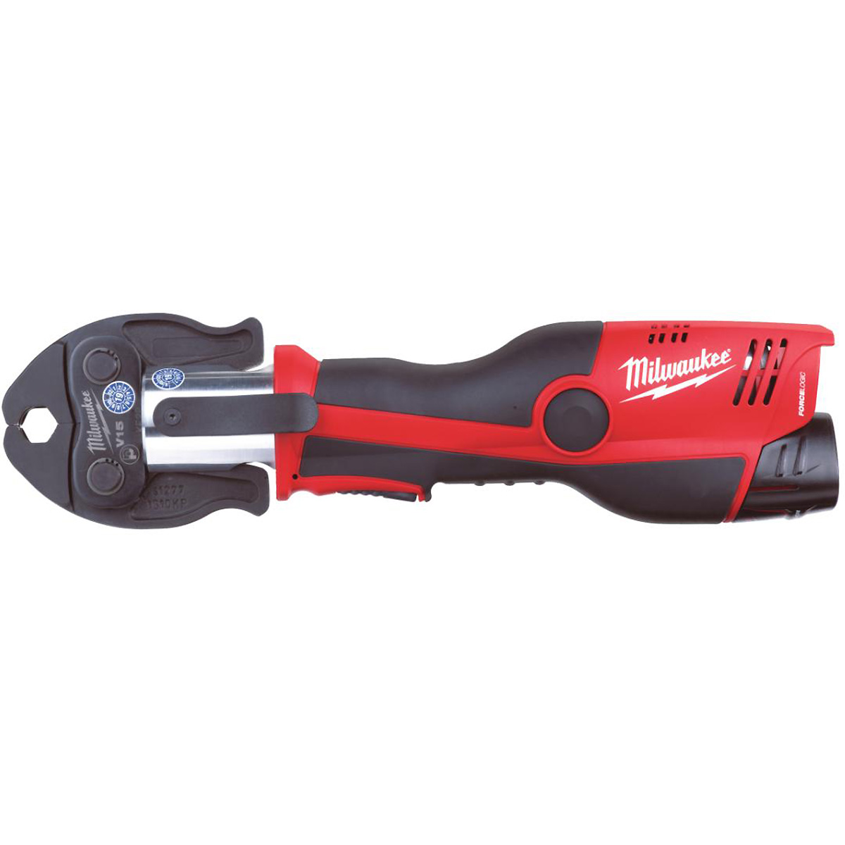 Milwaukee Bürstenloses Akku-Presswerkzeug (Sanitär) Set M12 HPT-202C Geberit Mapress Set