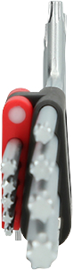 KS Tools Torx-Winkelstiftschlüssel-Satz, extra lang, 9-tlg