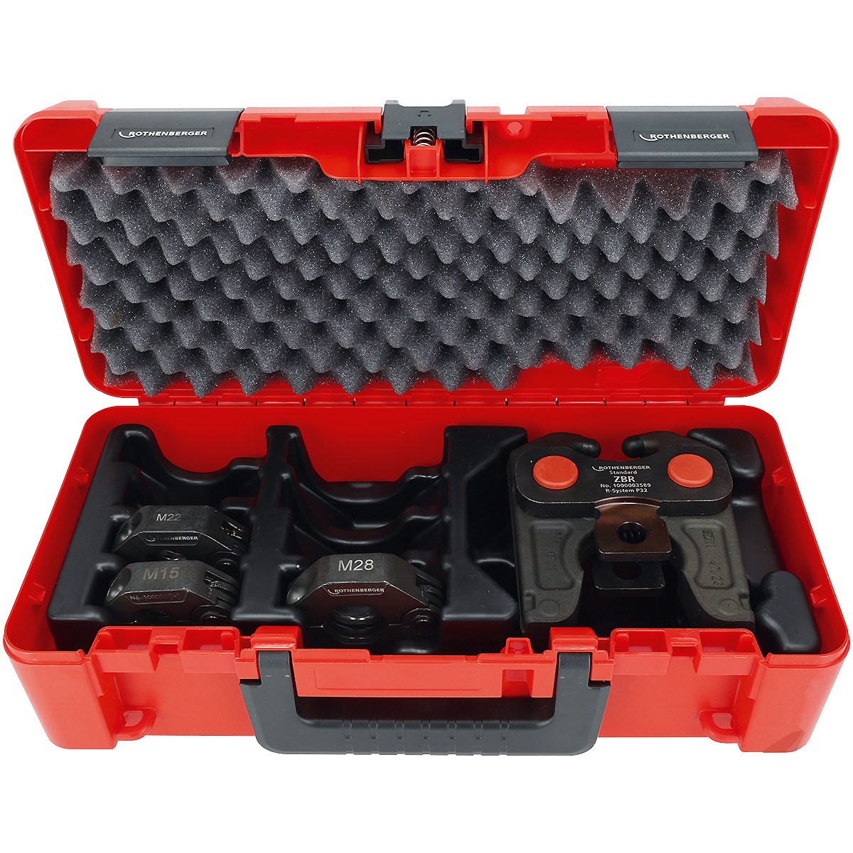 ROTHENBERGER Pressring Set Standard, M, 15-22-28mm