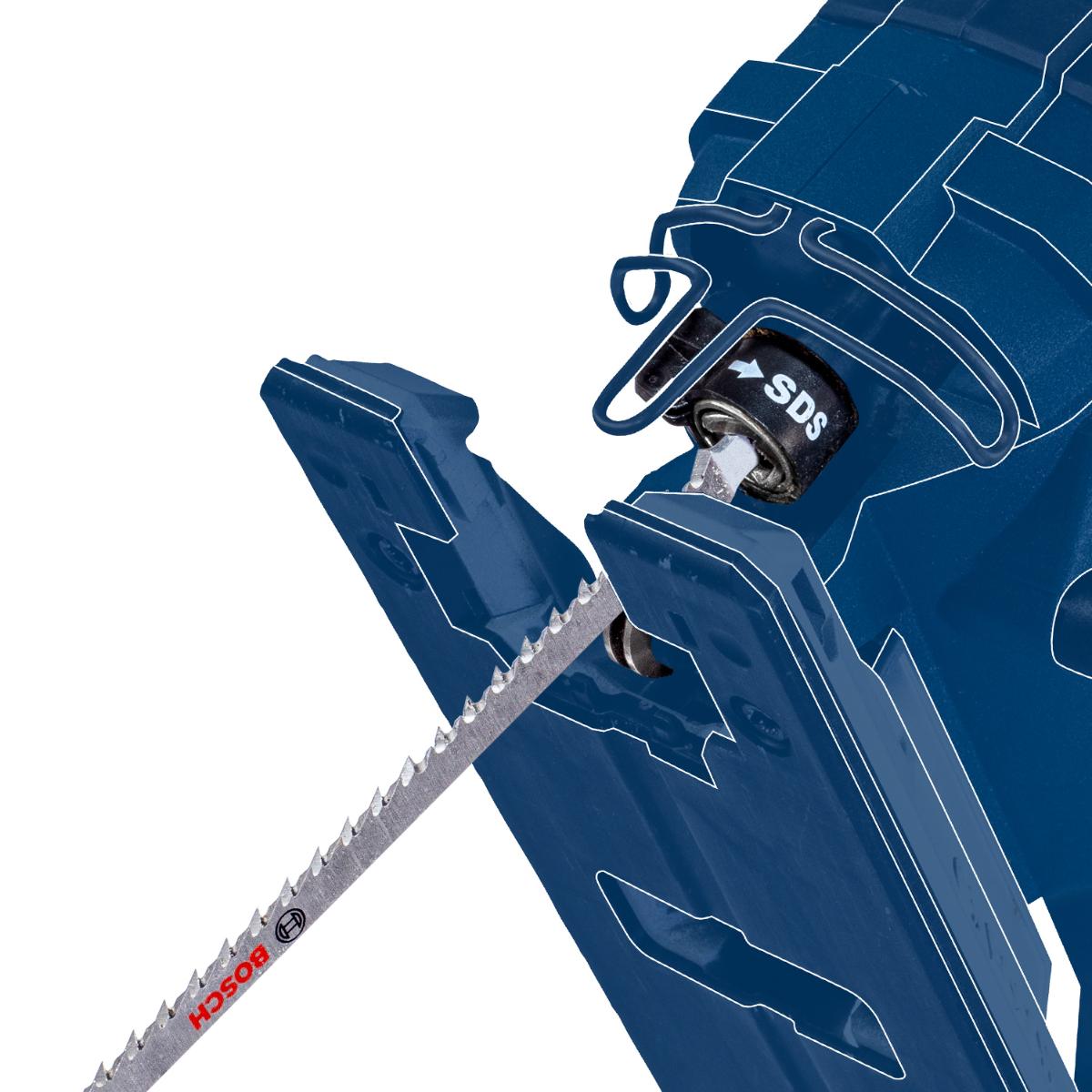 Bosch EXPERT ‘Hardwood Fast’ T 144 DHM Stichsägeblatt, 3 Stück