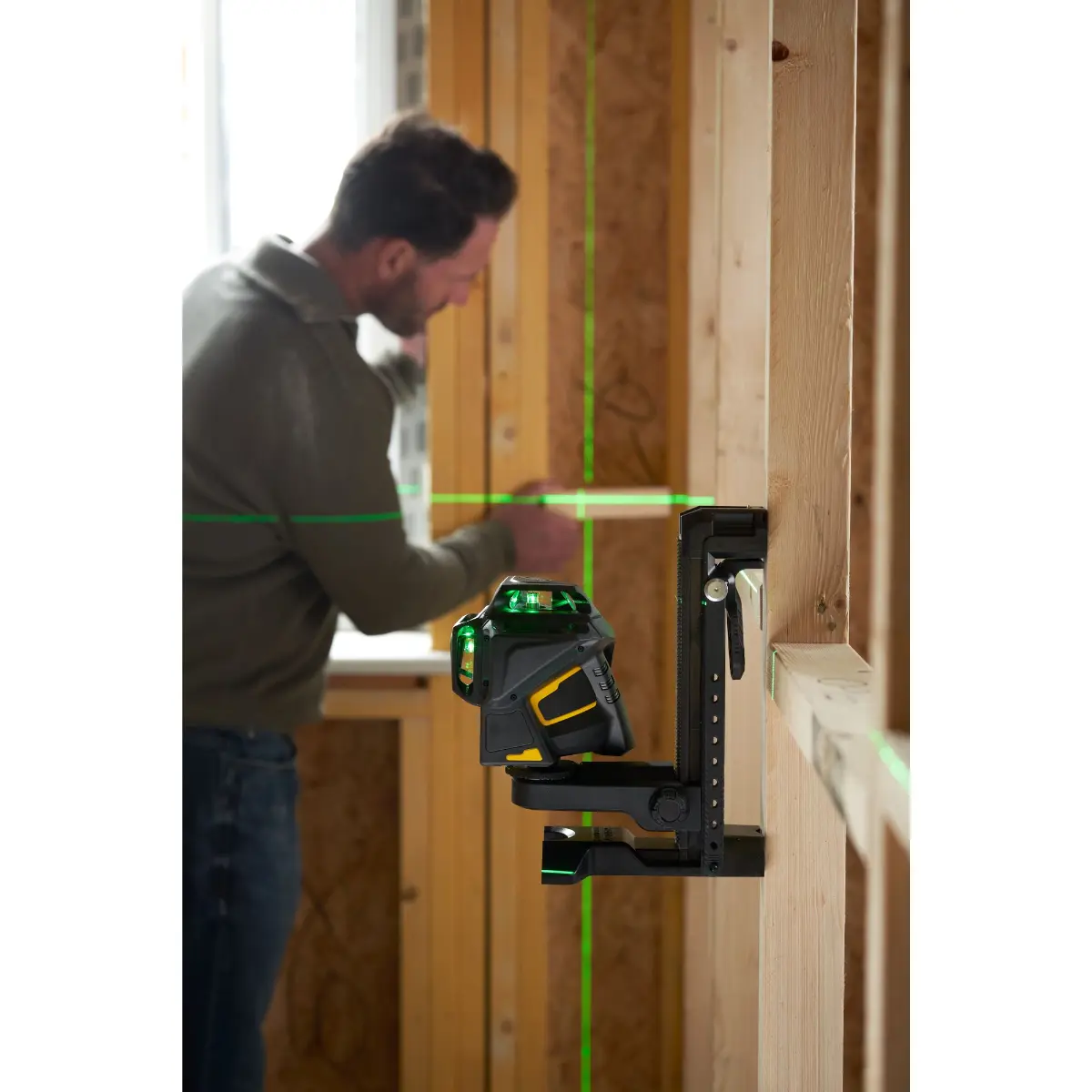 STANLEY FATMAX 360-Grad Multilinenlaser X3, grün