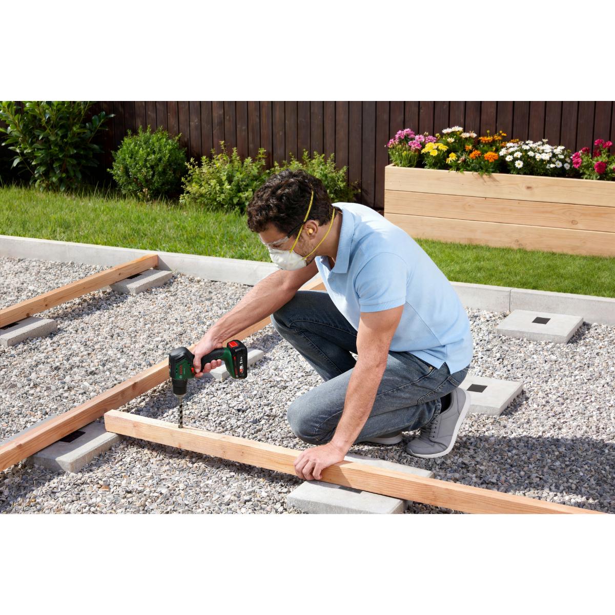 Bosch Akku-Bohrschrauber PSR18V-60, 1x Akku PBA 18V 2.5Ah