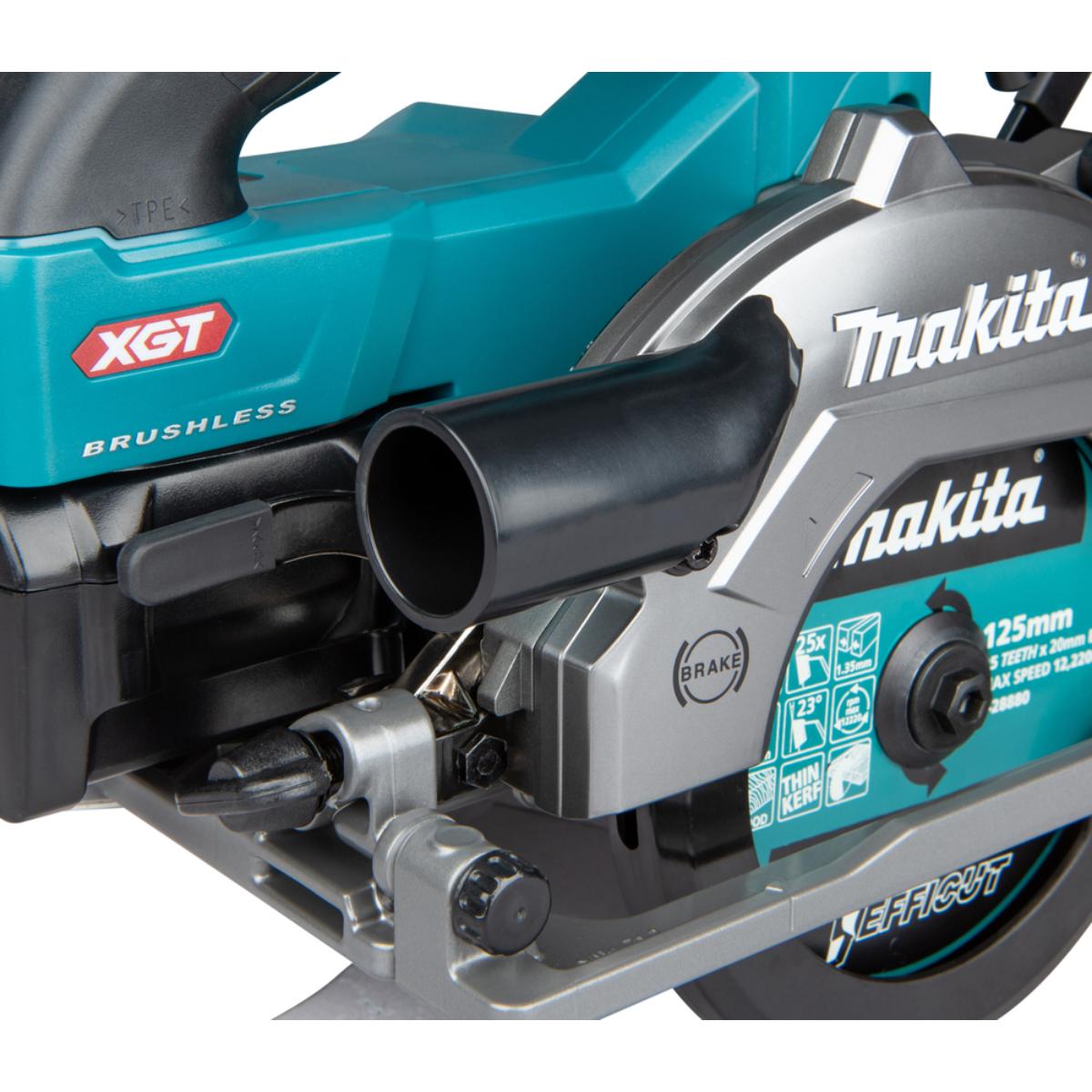 Makita Akku-Handkreissäge XGT 40V max. 6.400 min-1 47 mm 45°R/15°L